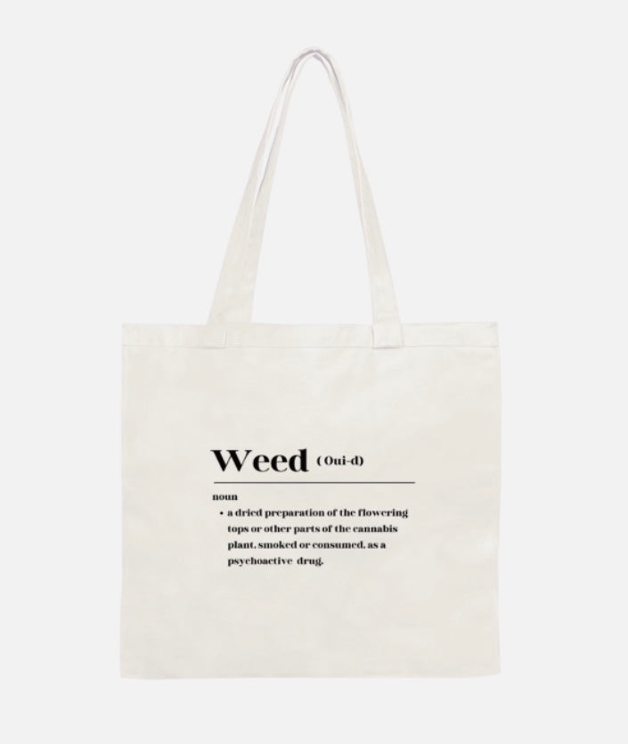 Weed Definition Tote